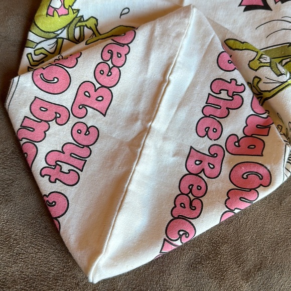 *Vintage* 1979 RAID “Bug Out to the Beach” Promo Drawstring Tote Bag - Picture 10 of 10